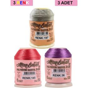 Altınbaşak Royaleks No: 145-036-197 3 Adet 20 gr Oya ve Dantel İpi