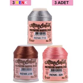 Altınbaşak Royaleks No: 239-329-715 3 Adet 20 gr Oya ve Dantel İpi