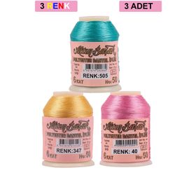 Altınbaşak Royaleks No: 347-040-505 3 Adet 20 gr Oya ve Dantel İpi