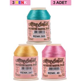 Altınbaşak Royaleks No: 347-040-505 3 Adet 20 gr Oya ve Dantel İpi