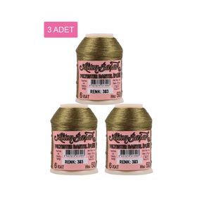 Altınbaşak Royaleks No: 383 3 Adet 20 gr Oya ve Dantel İpi