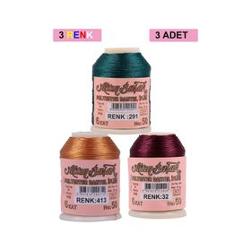 Altınbaşak Royaleks No: 413-032-291 3 Adet 20 gr Oya ve Dantel İpi