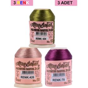 Altınbaşak Royaleks No: 426-078-434 3 Adet 20 gr Oya ve Dantel İpi