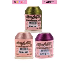 Altınbaşak Royaleks No: 426-078-434 3 Adet 20 gr Oya ve Dantel İpi