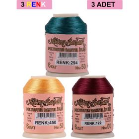 Altınbaşak Royaleks No: 450-122-294 3 Adet 20 gr Oya ve Dantel İpi