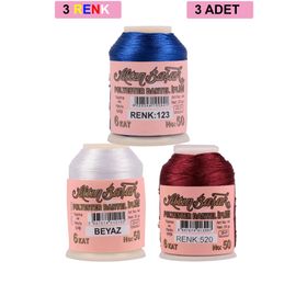 Altınbaşak Royaleks No: 520-123 3 Adet 20 gr Oya ve Dantel İpi