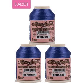 Altınbaşak Royaleks No: 559 20 gr 3 Adet Oya ve Dantel İpi