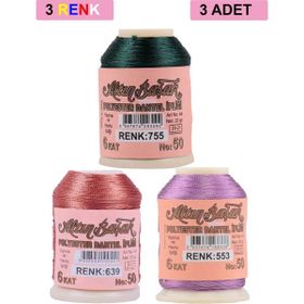 Altınbaşak Royaleks No: 639-553-755 3 Adet 20 gr Oya ve Dantel İpi
