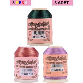 Altınbaşak Royaleks No: 639-553-755 3 Adet 20 gr Oya ve Dantel İpi