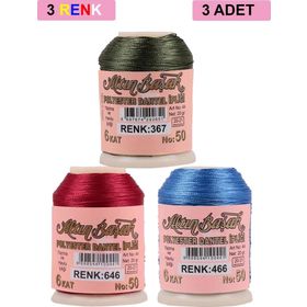 Altınbaşak Royaleks No: 646-466-367 20 gr 3 Adet Oya ve Dantel İpi