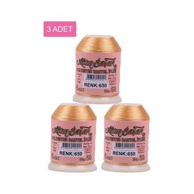 Altınbaşak Royaleks No: 650 20 gr 3 Adet Oya ve Dantel İpi