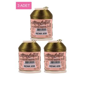 Altınbaşak Royaleks No: 658 20 gr 3 Adet Oya ve Dantel İpi