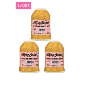 Altınbaşak Royaleks No: 672 20 gr 3 Adet Oya ve Dantel İpi