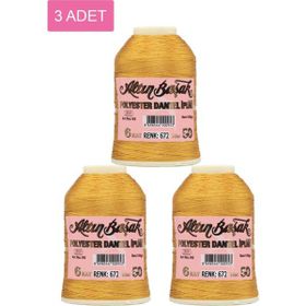 Altınbaşak Royaleks No: 672 20 gr 3 Adet Oya ve Dantel İpi