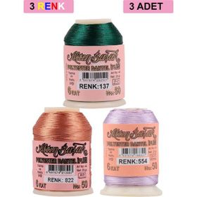 Altınbaşak Royaleks No: 822-554-137 3 Adet 20 gr Oya ve Dantel İpi