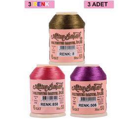 Altınbaşak Royaleks No: 858-508-008 3 Adet 20 gr Oya ve Dantel İpi
