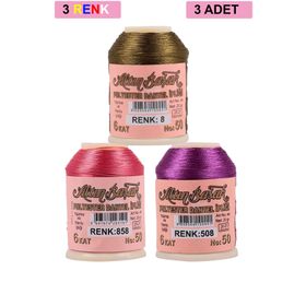 Altınbaşak Royaleks No: 858-508-008 3 Adet 20 gr Oya ve Dantel İpi