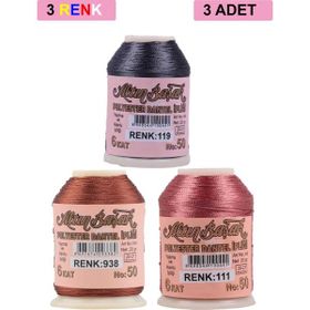 Altınbaşak Royaleks No: 938-111-119 3 Adet 20 gr Oya ve Dantel İpi