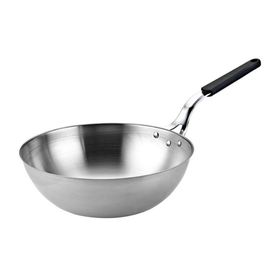 Altınbaşak Siyah Saplı 28 cm Çelik Wok Tava
