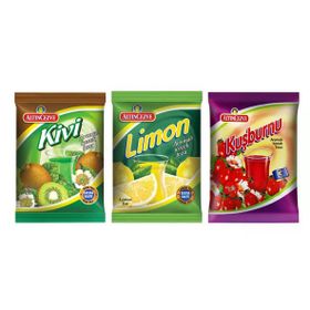 Altıncezve 250 gr Kivi + 250 gr Limon + 250 gr Kuşburnu İçecek Tozu