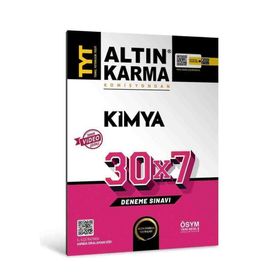 Altınkarma TYT Kimya 2023 30x7 Deneme Sınavı