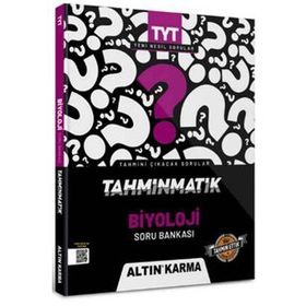 Altınkarma Yayınları Tyt Tahminmatik Biyoloji Soru Bankası