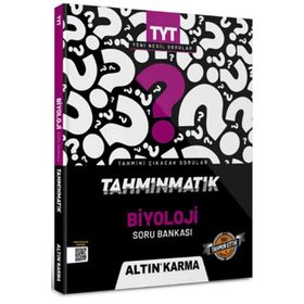 Altınkarma Yayınları Tyt Tahminmatik Biyoloji Soru Bankası