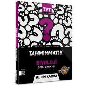 Altınkarma Yayınları Tyt Tahminmatik Biyoloji Soru Bankası