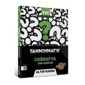Altınkarma Yayınları Tyt Tahminmatik Coğrafya Soru Bankası