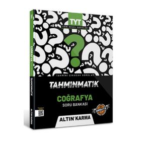 Altınkarma Yayınları Tyt Tahminmatik Coğrafya Soru Bankası