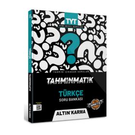 Altınkarma Yayınları Tyt Tahminmatik Türkçe Soru Bankası