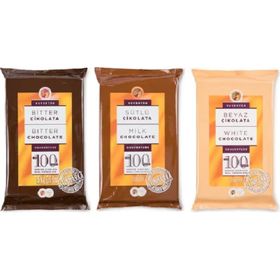 Altınmarka 3x2.5 kg Bitter + Sütlü + Beyaz Kuvertür Çikolata