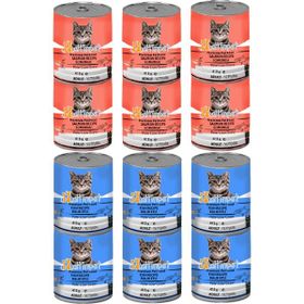 Altinpet 12x415 gr Balık Etli Somonlu Yaş Yetişken Kedi Maması