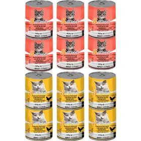 Altinpet 12x415 gr Somonlu Tavuk Etli Yaş Yetişkin Kedi Maması