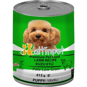 Altinpet Kuzu Etli 12x415 gr Yaş Yavru Köpek Maması