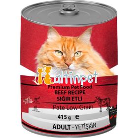 Altinpet Sığır Etli 12x415 gr Konserve Kedi Maması