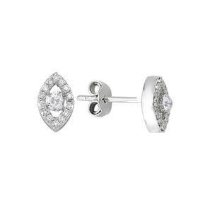 Altınsepeti MF022684 Pırlantalı Oval Tektaş Kolye