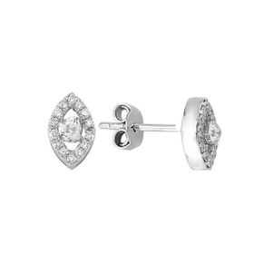 Altınsepeti MF022684 Pırlantalı Oval Tektaş Kolye