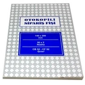 Altınyıldız 14x20 50 Yaprak Otocopyli Sipariş Fişi