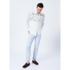 Altınyıldız Classics 4A1400000101 Mavi Normal Bel Dar Paça Slim Fit Erkek Pantolon