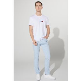Altınyıldız Classics 4a1400000101 Normal Bel Slim Fit Düz Mavi Erkek Pantolon
