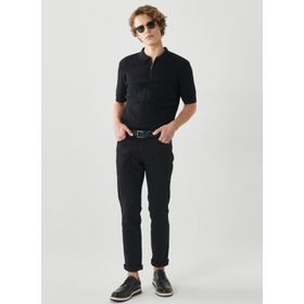 Altınyıldız Classics 4A1400000101 Normal Bel Slim Fit Siyah Erkek Pantolon