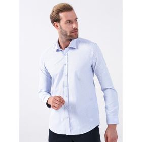 Altınyıldız Classics 4A2023100143 Mavi-Lacivert Erkek Gömlek