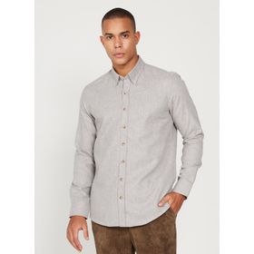 Altınyıldız Classics 4A2024100192 Bej Slim Fit Düğmeli Yaka Erkek Gömlek