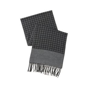 Altınyıldız Classics 4A2823100008 Siyah - Gri Erkek Atkı