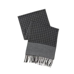 Altınyıldız Classics 4A2823100008 Siyah - Gri Erkek Atkı