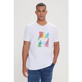 Altınyıldız Classics 4A4824200037 Beyaz Erkek T-Shirt