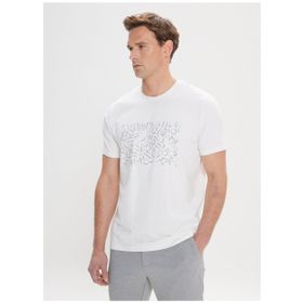 Altınyıldız Classics 4A4824200054 Ekru Erkek T-shirt