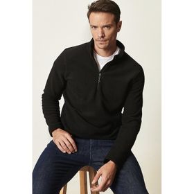 Altınyıldız Classics 4A5221100016SYH Siyah Erkek Sweatshirt