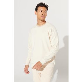 Altınyıldız Classics 4A5223200008 Bisiklet Yaka Ekru Erkek Sweatshirt